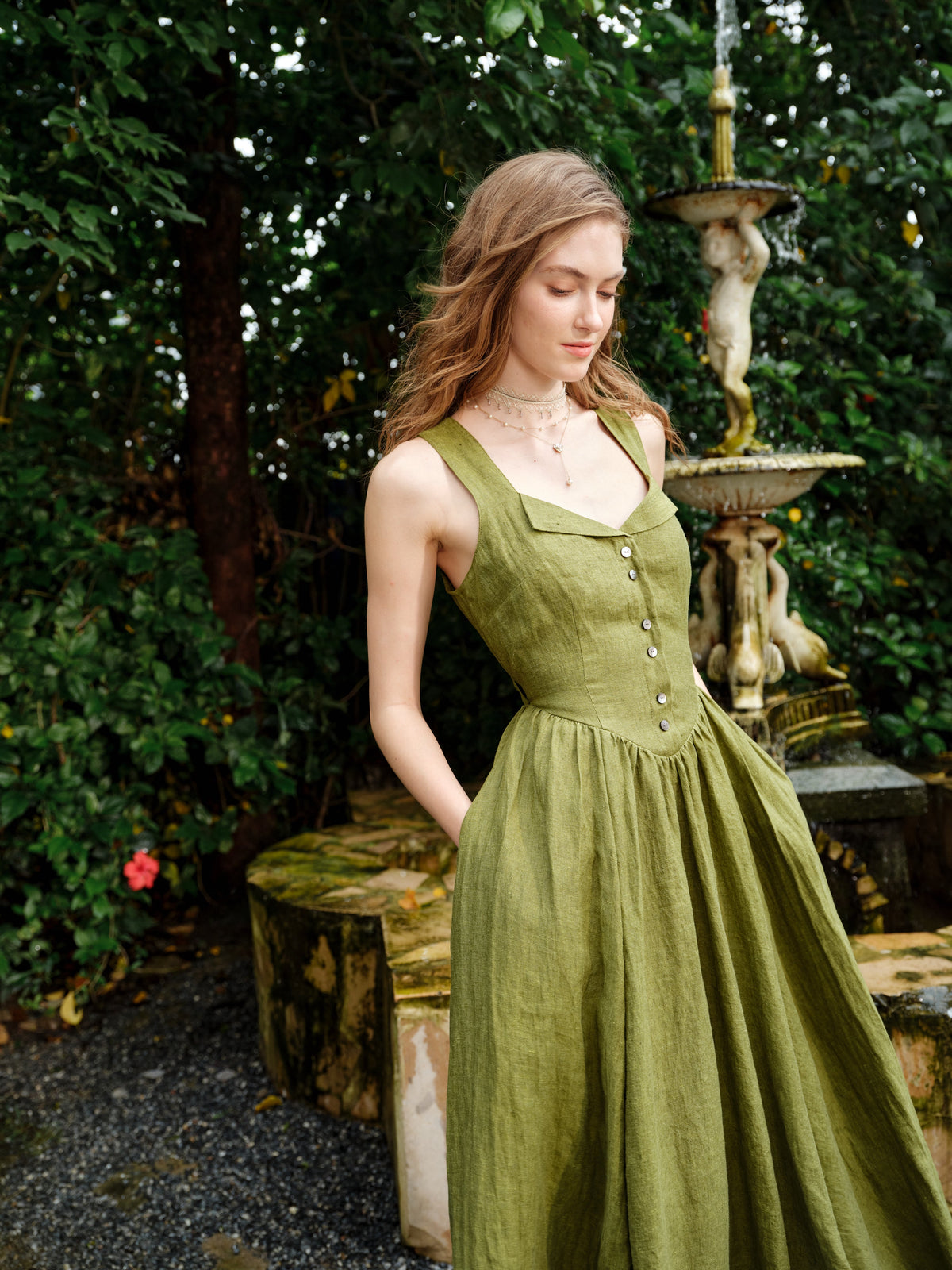 Summer 18 | The Avocado & Cream Linen Dress