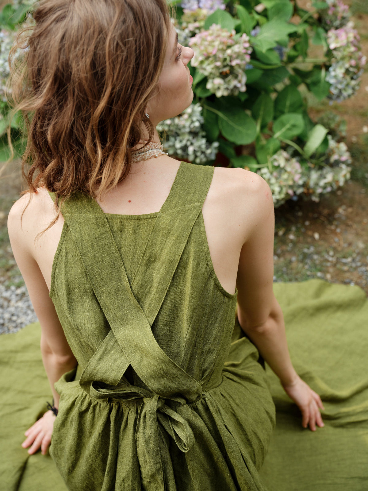 Summer 18 | The Avocado & Cream Linen Dress