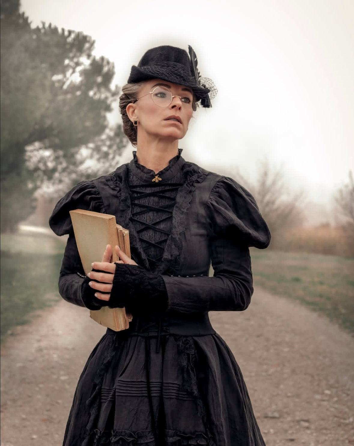 Elizabeth 15 | Victorian Linen Dress
