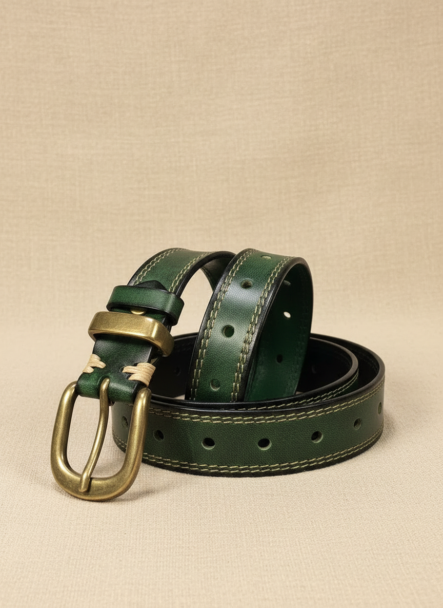 Forest Green Classic Belt