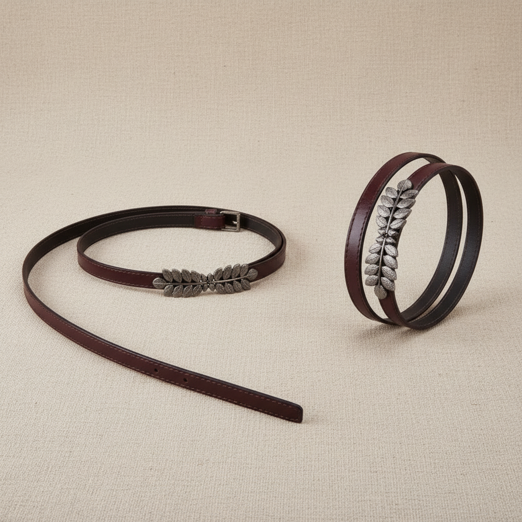 Retro Leaf Belt