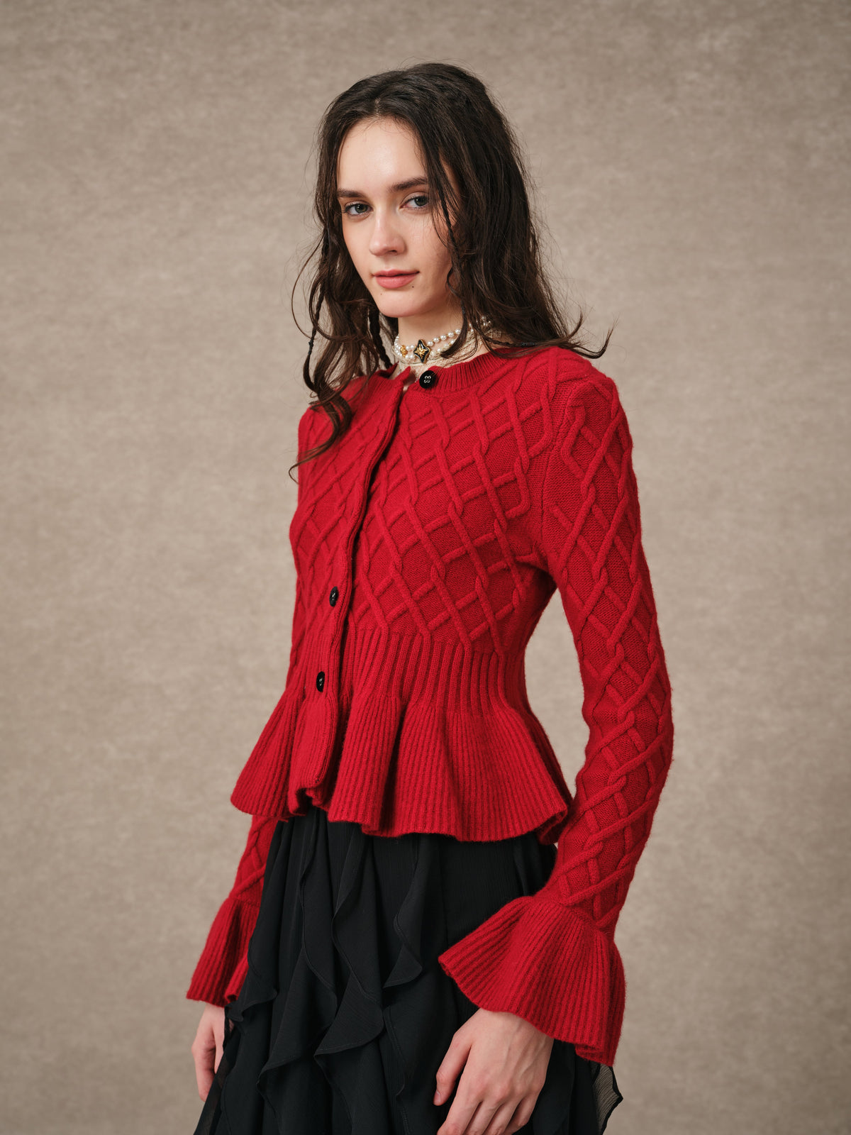 Freya | 100% Wool Cardigan