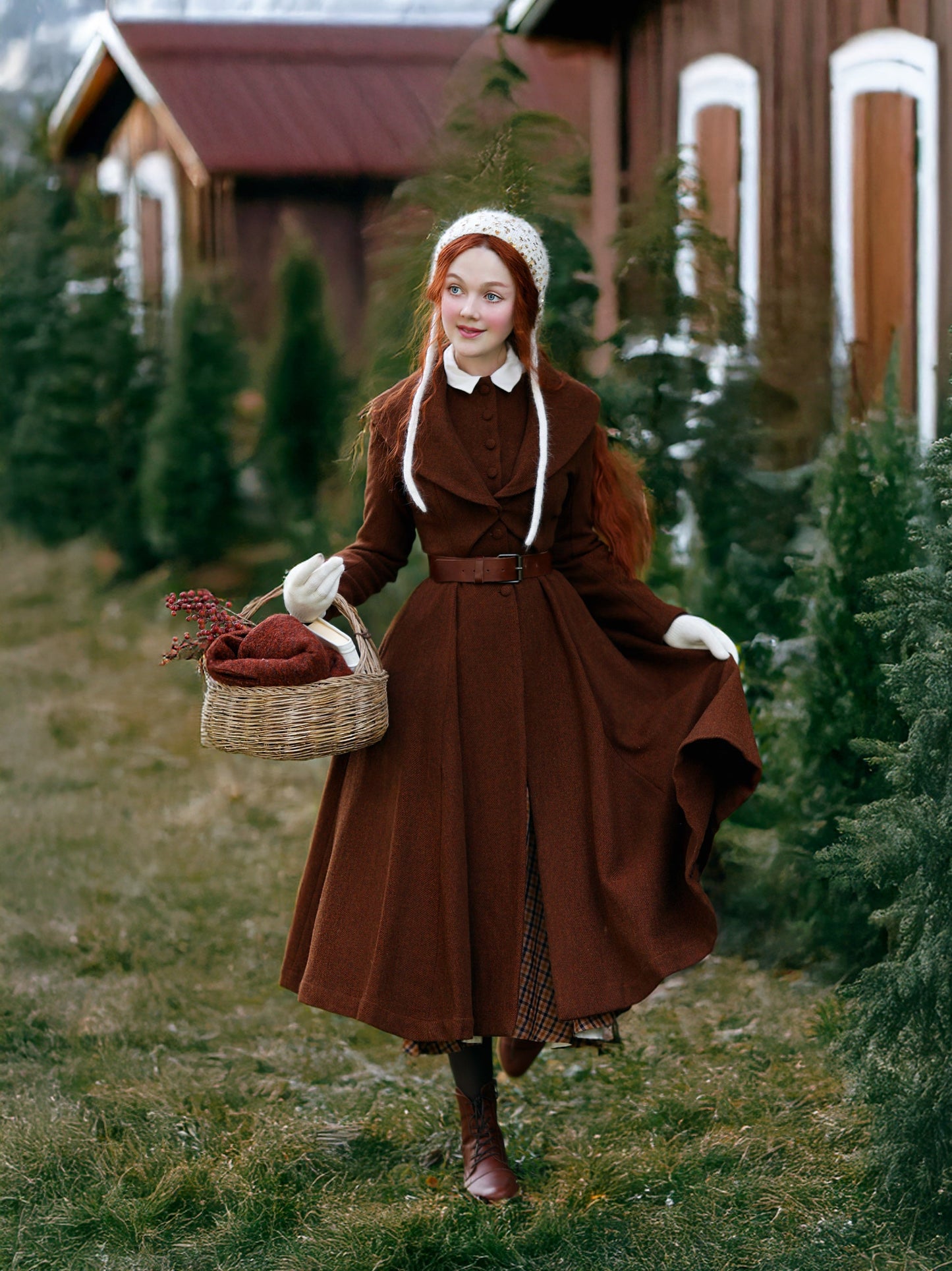 Gemma 17 | 100% wool victorian coat