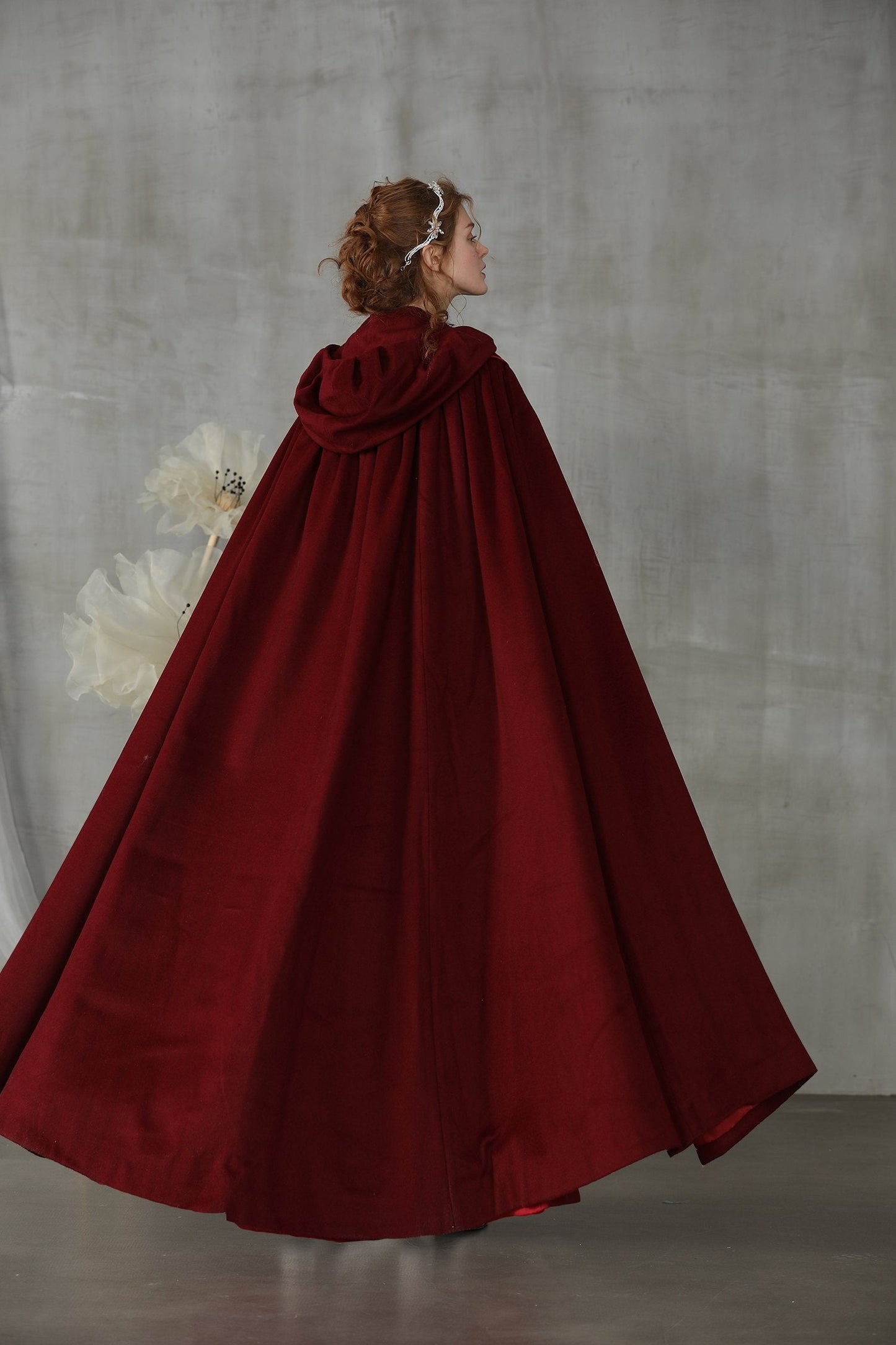 Perfumer 33 | hooded wool cloak