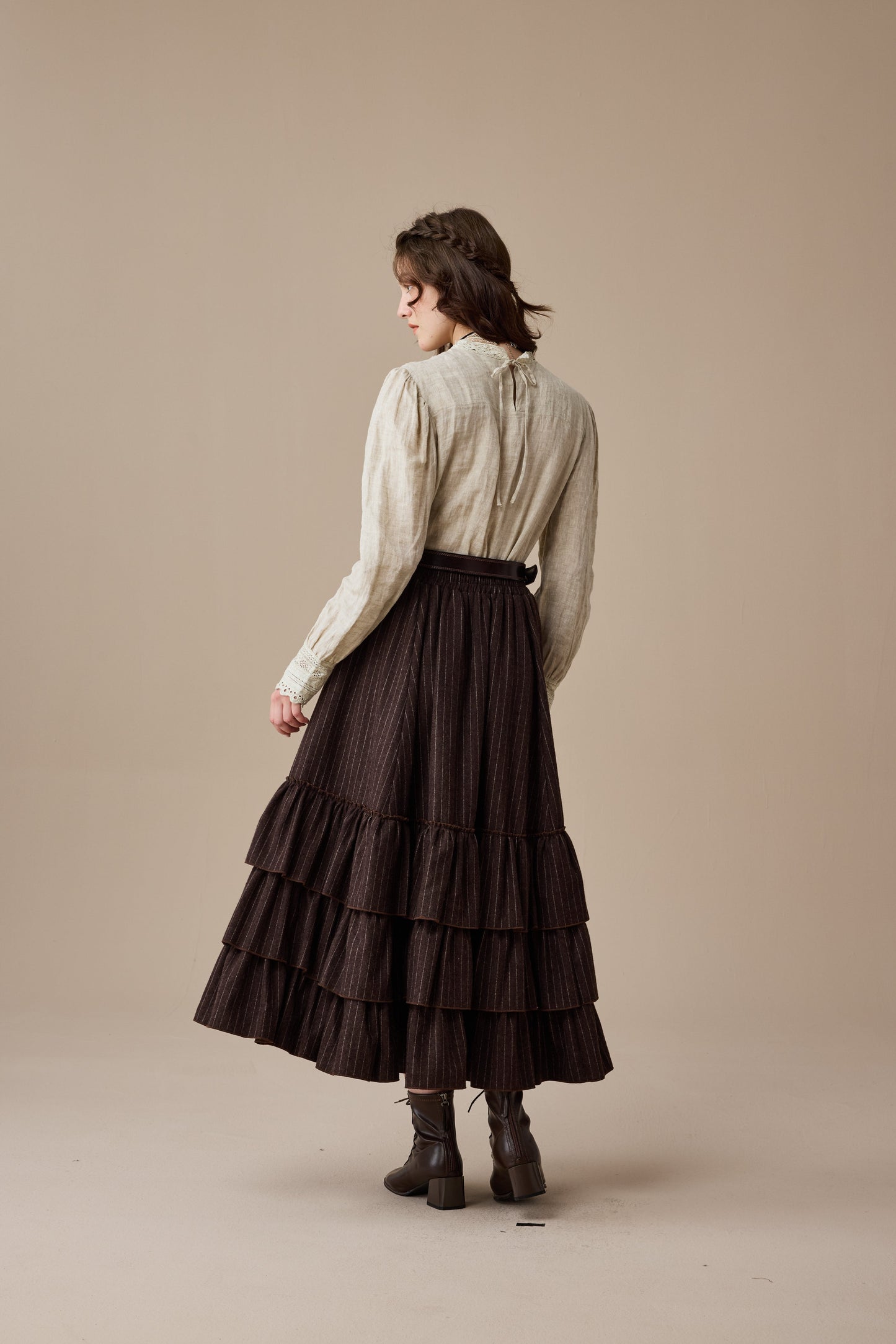 Minna 21 | Edward Linen Lace Blouse