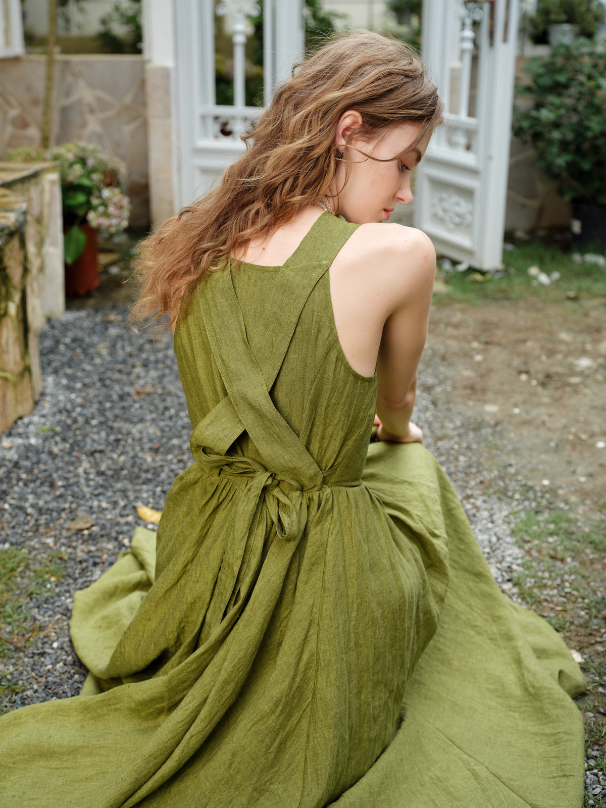 Summer 18 | The Avocado & Cream Linen Dress