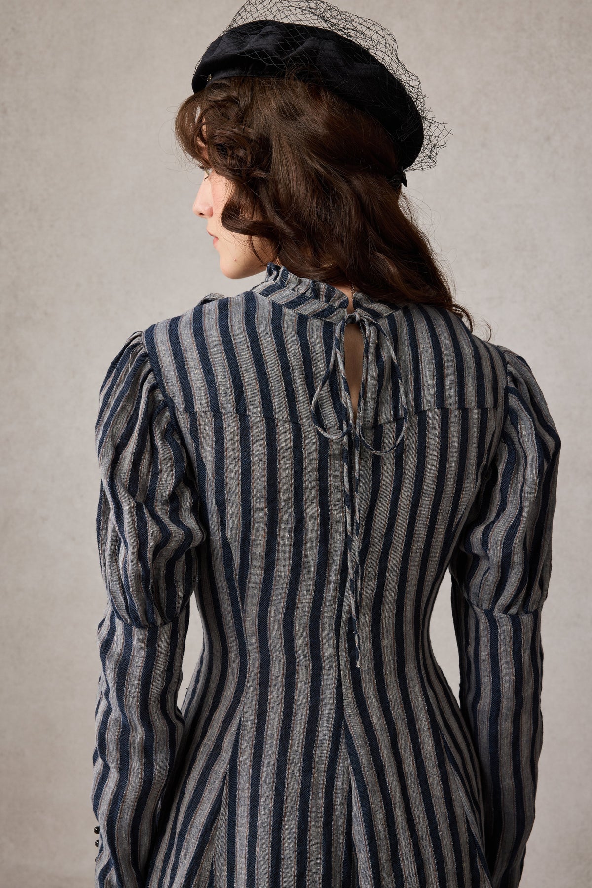 Elizabeth 15 | Victorian Linen Dress