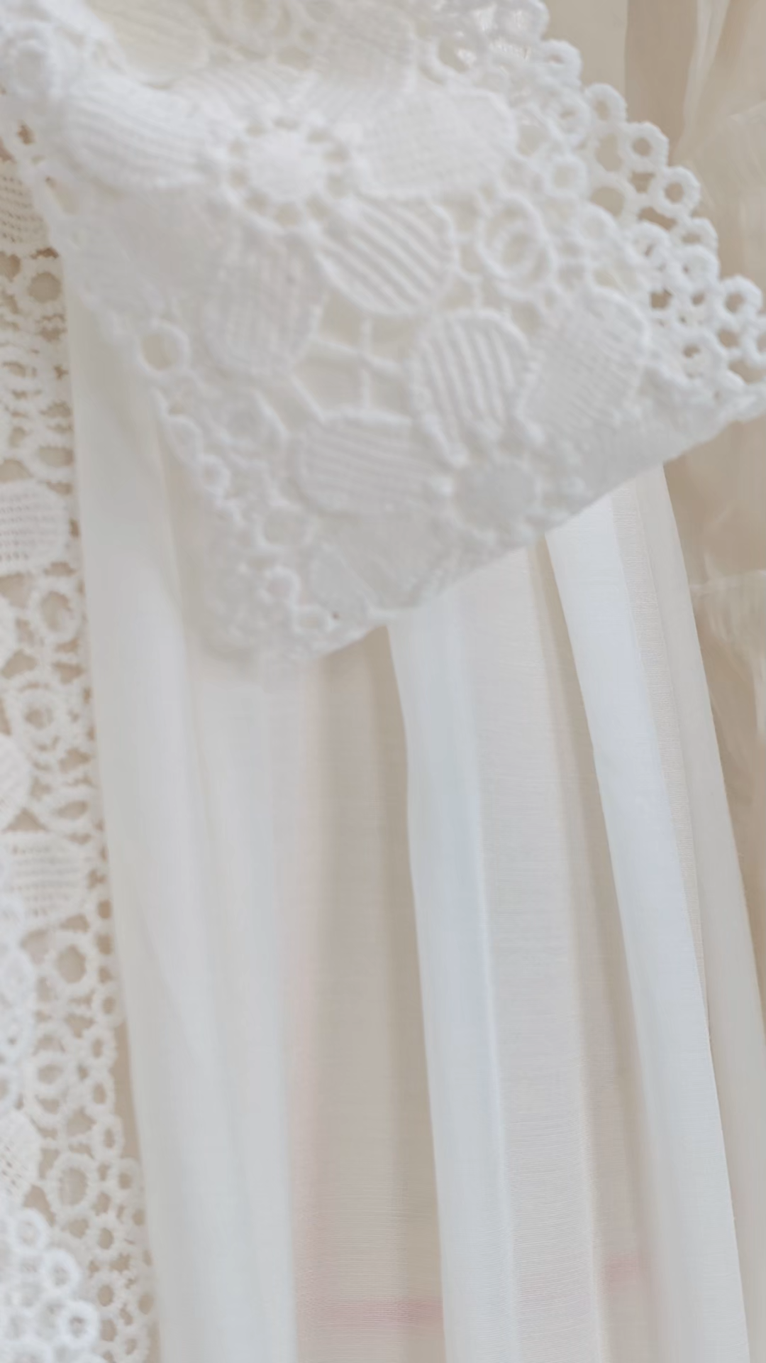Own Your Power White V-Neck Ruffled Sleeve Maxi Dress