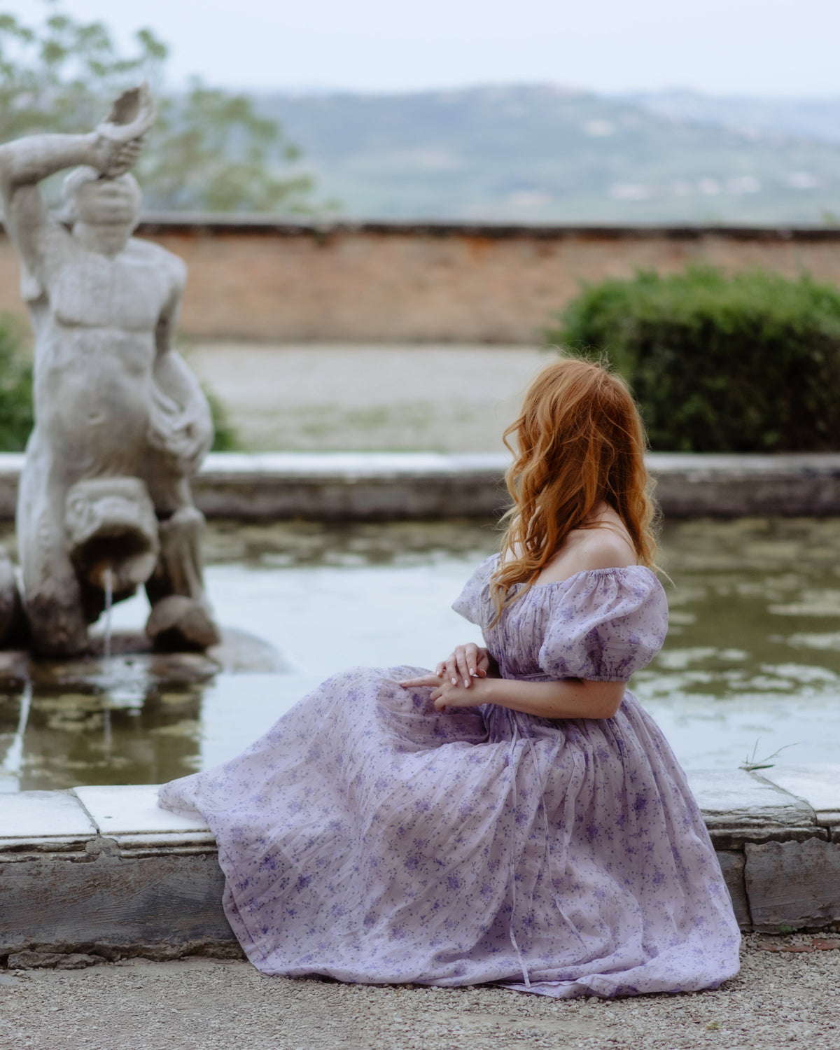 Alice 19 | Floral linen dress