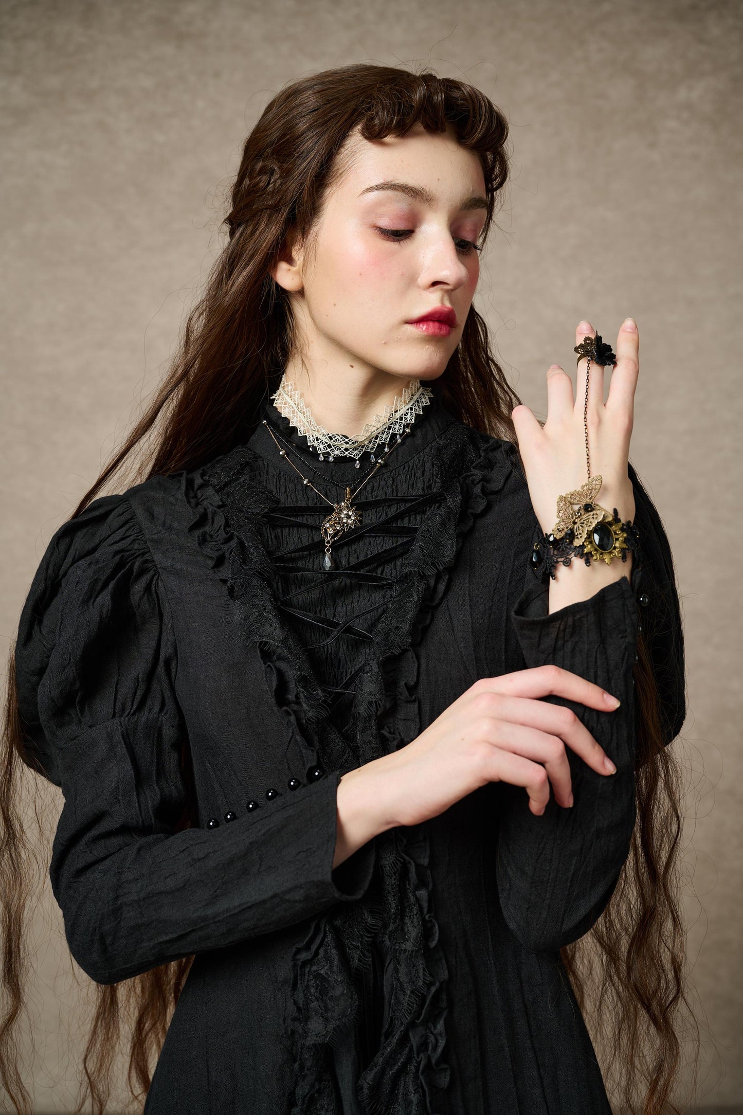 Elizabeth 15 | Victorian Linen Dress